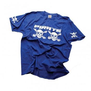 Kid's T-Shirt "Straight" Blau 104