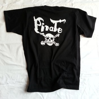 Pirate T-Shirt Old Skull Kid