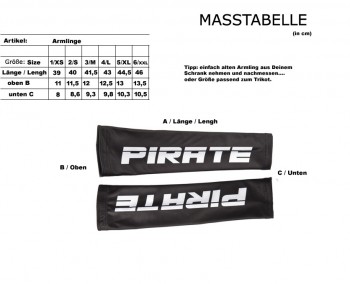Pirate Armlinge BK