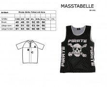 Pirate Cool Black Shirt-camiseta sin mangas