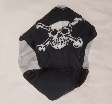 Pirate short strapless Skins Red