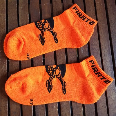 Pirate Sox Team Orange/bk 37-40