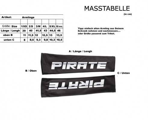 Pirate Arm warmers