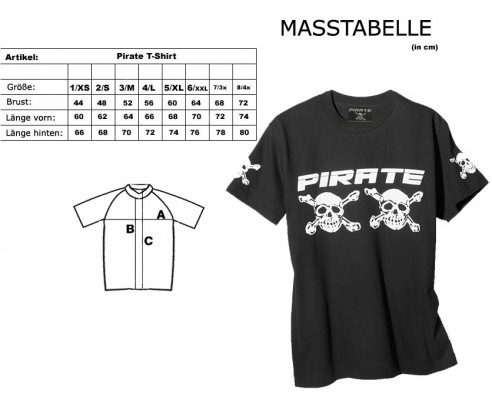 Pirate T-Shirt CAMO/ Metro