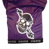 Pirate short Skins w/straps purple