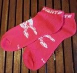 Pirate Sox Team Pink / White
